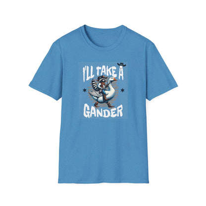 I’ll Take A Gander Says The Cowboy Raccoon T-Shirt