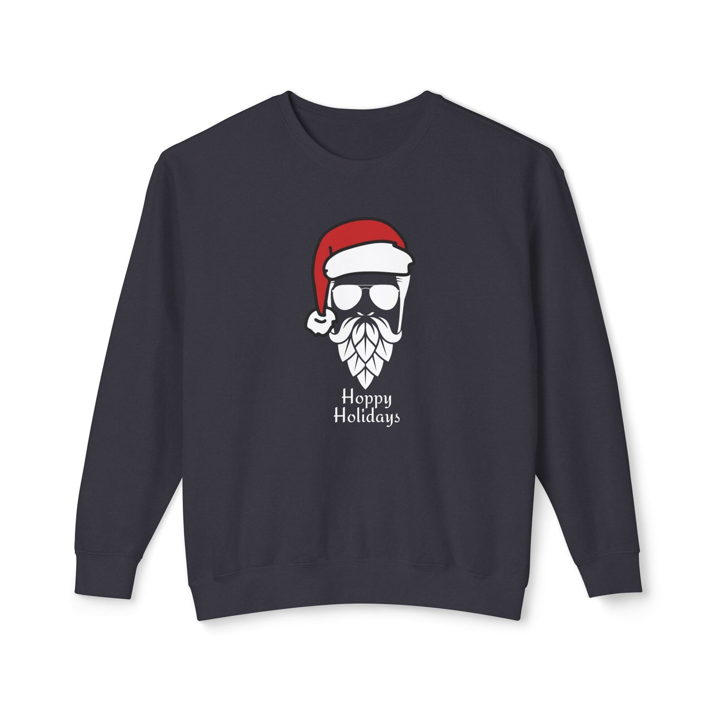Hoppy Holidays Sweatshirt - Unisex Christmas Sweatshirt in Holiday Fashion