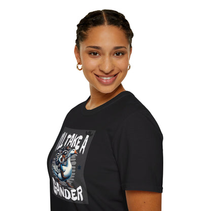 I’ll Take A Gander Says The Cowboy Raccoon T-Shirt