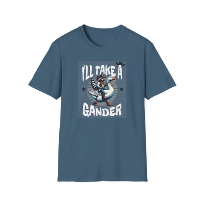 I’ll Take A Gander Says The Cowboy Raccoon T-Shirt