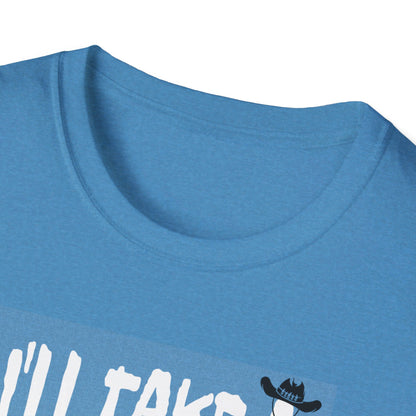 I’ll Take A Gander Says The Cowboy Raccoon T-Shirt