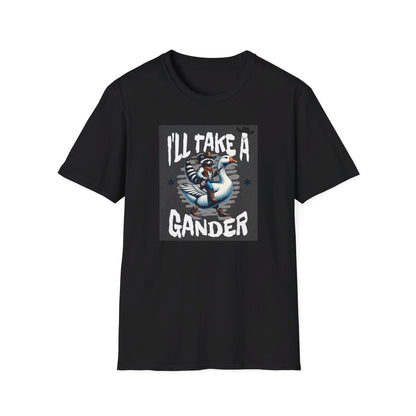 I’ll Take A Gander Says The Cowboy Raccoon T-Shirt