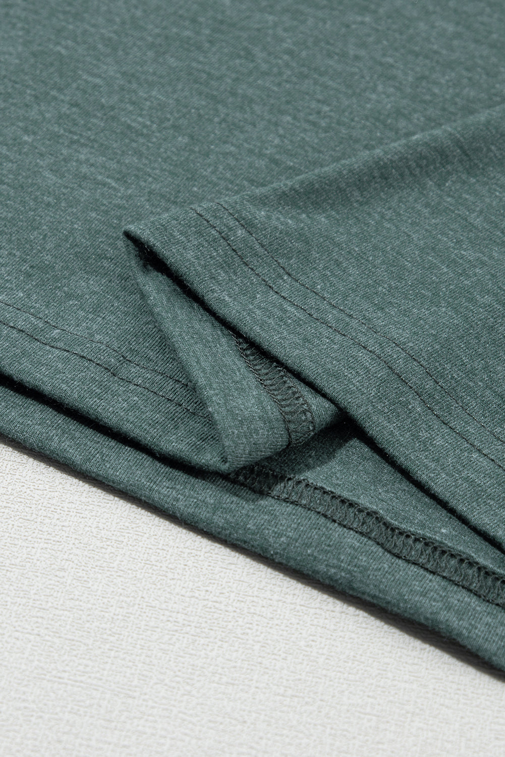 Petal Sleeve V Neck T Shirt