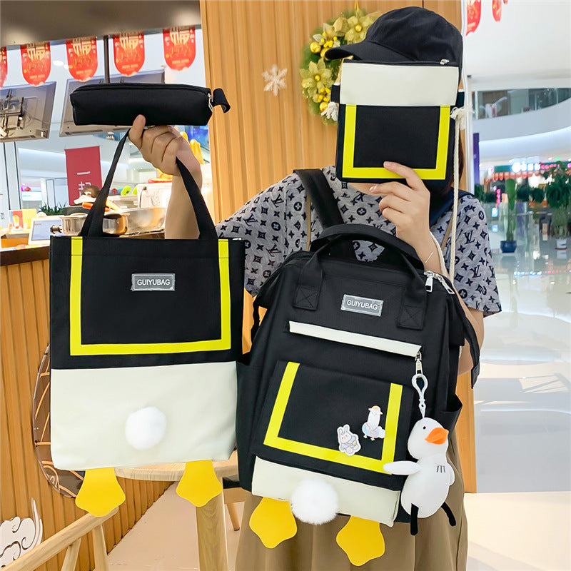 Student Fashion Mom Portable Backpack Large-capacity Multifunctional Outing Bag