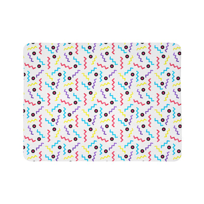 90s Style Fleece Sherpa Blanket