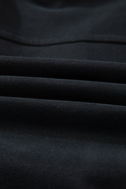 Valerian Quarter Zip Stand Neck Kangaroo Pocket Sweatshirt