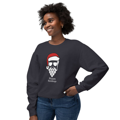 Hoppy Holidays Sweatshirt - Unisex Christmas Sweatshirt in Holiday Fashion