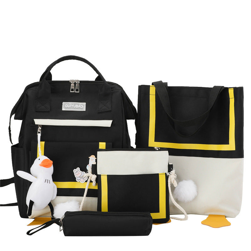 Student Fashion Mom Portable Backpack Large-capacity Multifunctional Outing Bag