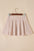 Jet Stream Corded Lantern Sleeve Top High Waist Ruffled Mini Skirt Set