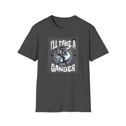 I’ll Take A Gander Says The Cowboy Raccoon T-Shirt