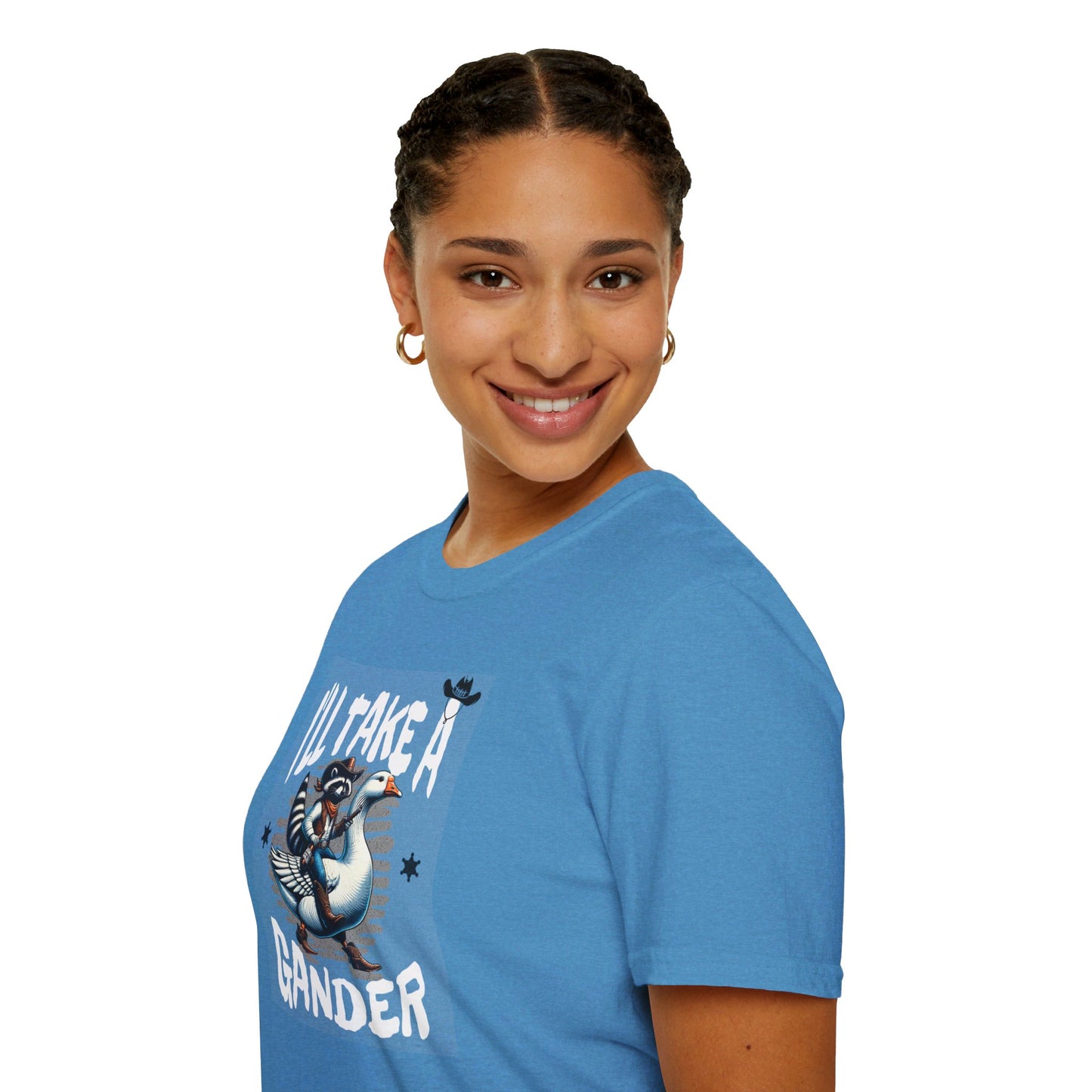 I’ll Take A Gander Says The Cowboy Raccoon T-Shirt
