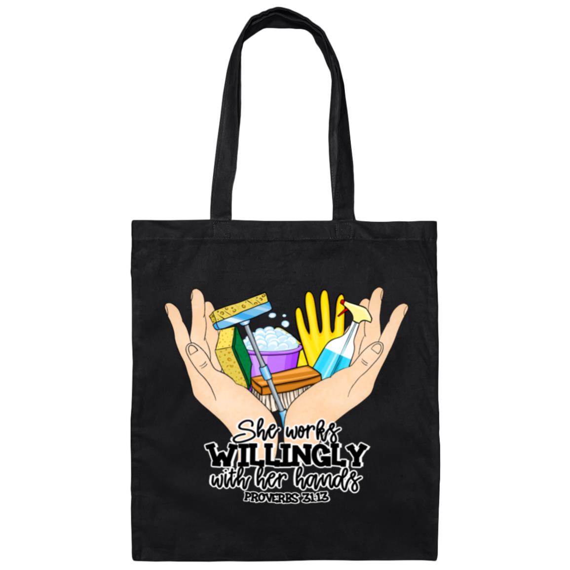 She Works Willingly WIth Her Hands