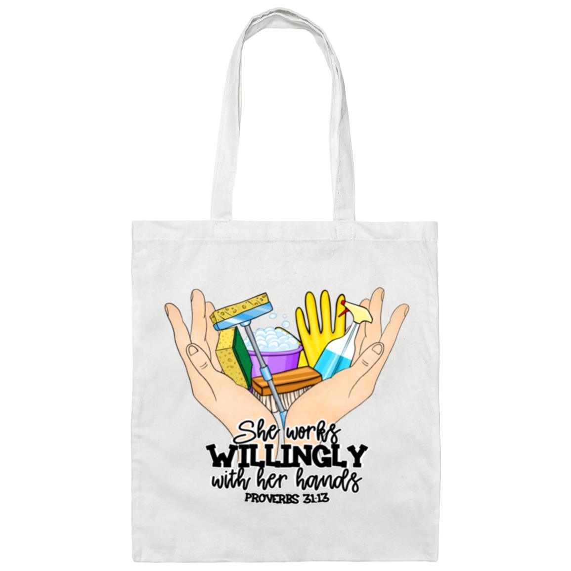 She Works Willingly WIth Her Hands