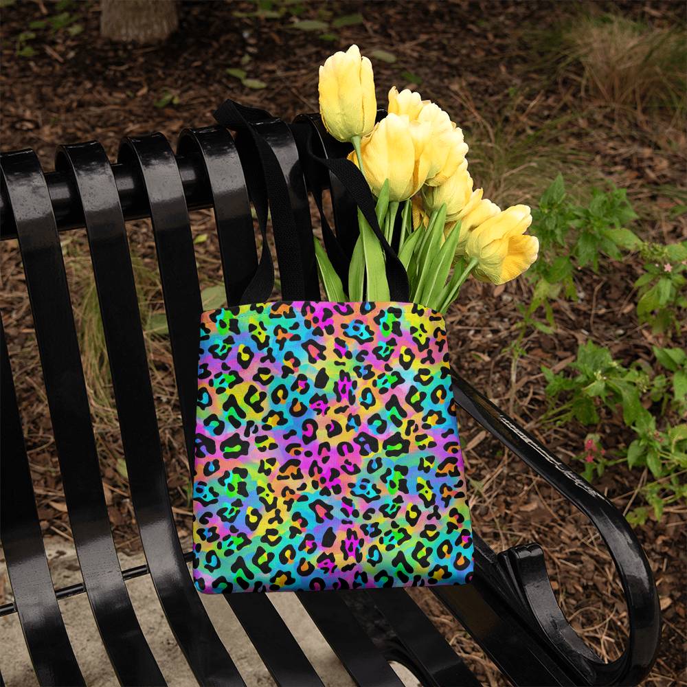 Rainbow Leopard Print