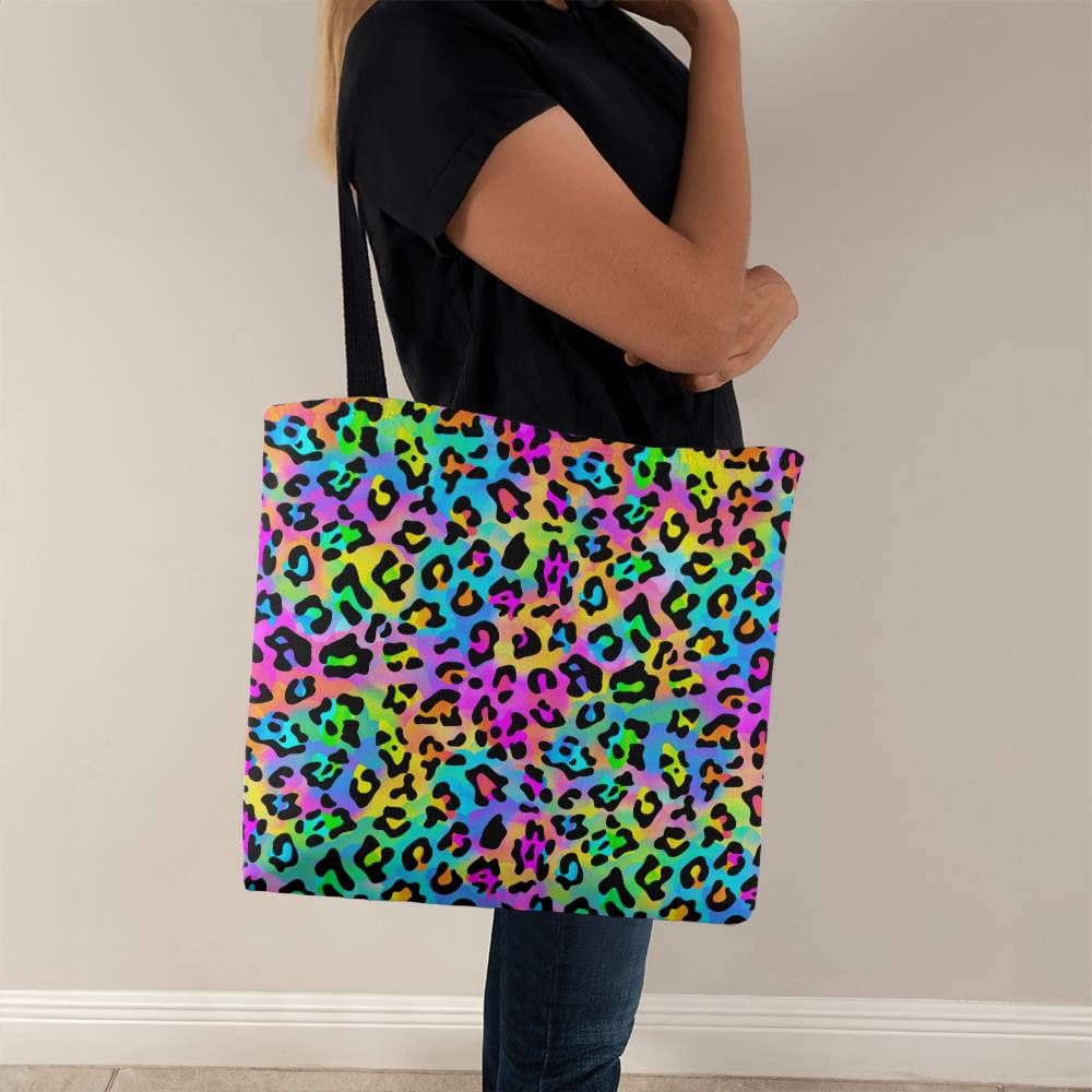 Rainbow Leopard Print