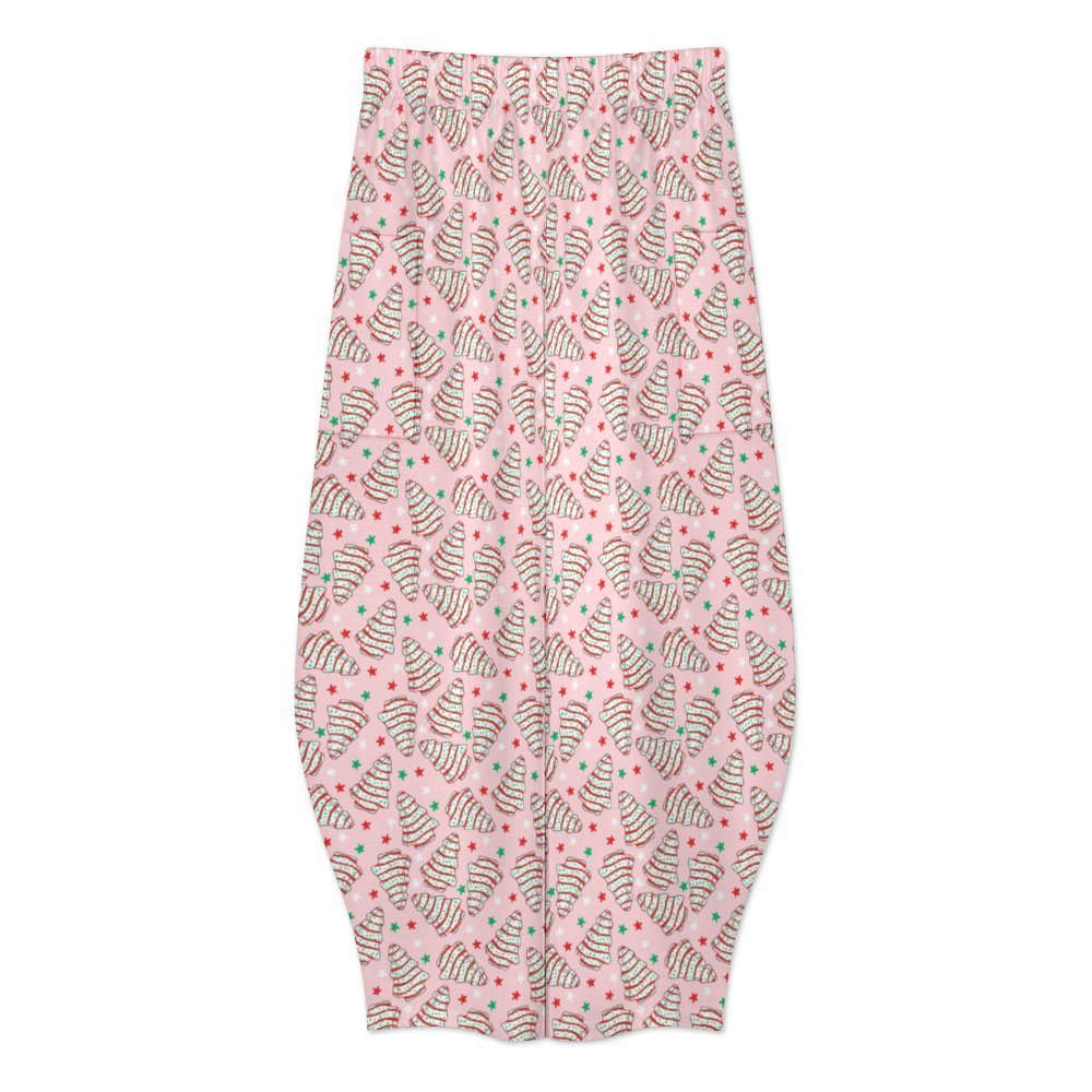 Christmas Tree Cakes Harem Pants Wide leg pants