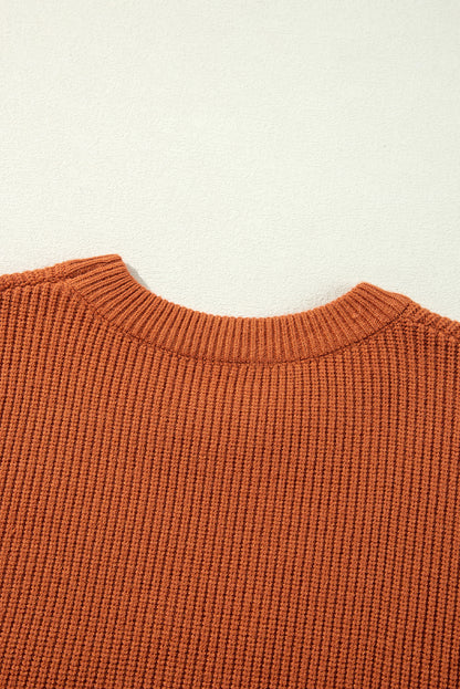 White Hello Pumpkin Graphic Sweater